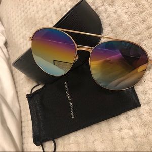 Barton Perreira Luna Aviators w/ Rainbow🌈 Lenses